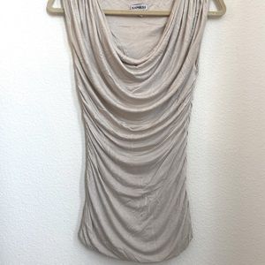 Express Cowl Neck Tunic Tank Blouse